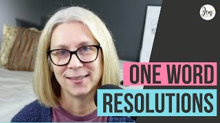 One Word Resolutions for Teachers and Students [upl. by Ailee689]