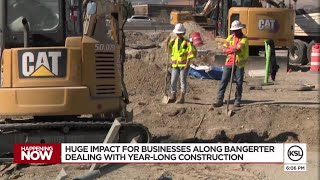 Construction on Bangerter Highway divides businesses from customers [upl. by Atilemrac]