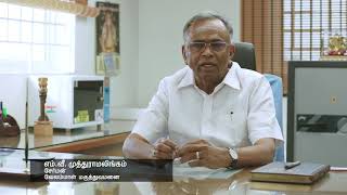 Velammal Hospital Chairman speech [upl. by Augie]