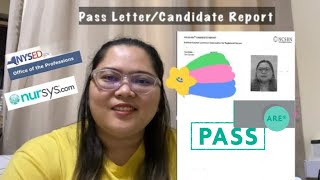 How to request a PASS LETTER or NCLEX CANDIDATE REPORT under NYSED  Charoterang Mariposa [upl. by Austreng]