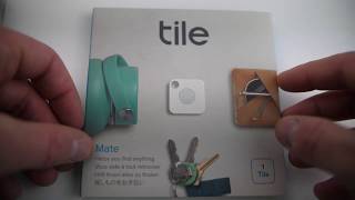 Tile Mate with Replaceable Battery Unboxing 2019 [upl. by Onivag]