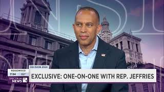 Leader Jeffries on NY1s Inside City Hall [upl. by Gnep407]