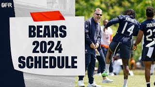 Chicago Bears 2024 Schedule Breakdown [upl. by Atinihs]