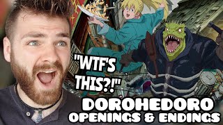 Reacting to quotDOROHEDORO Openings amp Endings 16quot  New Anime Fan [upl. by Llirpa69]