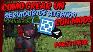 Como hacer un server de aternos con mods ULTIMA PARTE [upl. by Chadd258]