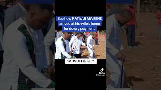 kativui arriving at his dowry payment at mbiin village [upl. by Eryn]