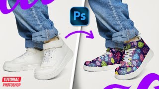 Cómo Crear un Mockup Realista para Zapatillas en Photoshop [upl. by Irual]