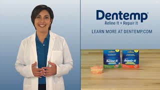 The Ultimate Denture Duo From Dentemp RelineIt amp RepairIt [upl. by Jaye]