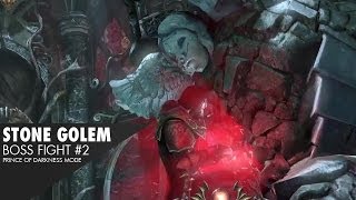 Castlevania Lords of Shadow 2  Boss 2  Stone Golem [upl. by Wilkey]