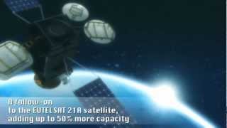 EUTELSAT 21B  Eutelsats latest satellite Launch 091112 [upl. by Attenehs553]