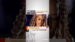 Trina Said Only Da Baddest Could Receive The I Am Hip Hop Award 👏🏾  Hip Hop Awards 22 shorts [upl. by Tania]