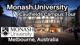 Monash University Caulfield campus tour Melbourne Australia [upl. by Aloibaf]