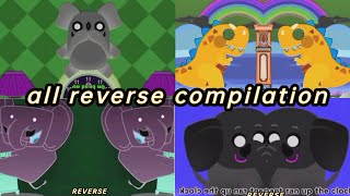 ALL REVERSE COMPILATION  HICKORY DICKORY DOCK VIDEO EFFECTS  VIDEO TUTORIAL [upl. by Ekihc50]