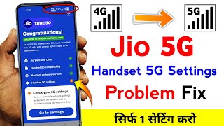 Jio 5G Activate kaise kare 2024  Jio 5G Setting  How to activate Jio 5G  Jio 5g not working [upl. by Dnalkrik624]