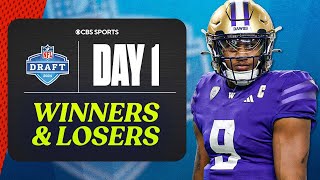 BIGGEST Winners amp Losers From Day 1 of the 2024 NFL Draft I CBS Sports [upl. by Tavy]