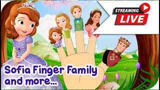 SOFIA THE FIRST FINGER FAMILY Nursery Rhymes amp Kids Songs [upl. by Giustino]