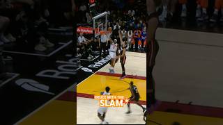 DEUCE RISIN’ AND SURPRISIN’🚀 knicks basketball nba shorts dunk [upl. by Claus]