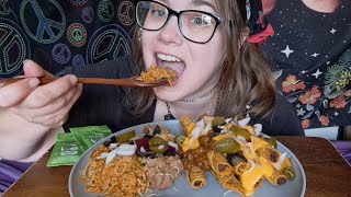 Loaded Chili Cheese Taquitos amp Cheesy Loaded Beans amp Spanish Rice [upl. by Imik354]