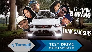 Wuling Confero S Indonesia 20172018  TEST DRIVE Diisi Penumpang Penuh  Carmudi Indonesia [upl. by Hildebrandt]