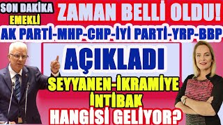 CANLI Zaman Belli Oldu Seyyanenİntibakİkramiye Hangisi Geliyor [upl. by Eddie355]