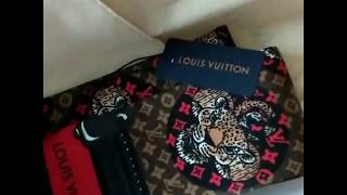 Louis Vuitton Animallie Bandeau Unboxing [upl. by Nottirb]