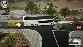 Neoplan Skyliner Tourist Bus Simulator Gameplay [upl. by Ellennod]