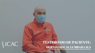 Operación de una hernia discal L4L5 mediante artroscopia de columna [upl. by Enawd349]