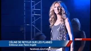 Celine Dions husband on her concert in Quebec 432013 [upl. by Asylem]