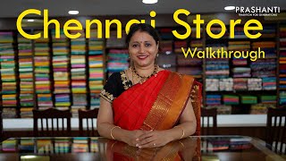 Prashanti Sarees Chennai  Walkthrough  தமிழில் [upl. by Akema635]