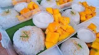 RESEP MANGO STICKY RICE ENAK BANGET  KETAN MANGGA [upl. by Fiona812]