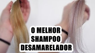 Cabelo Loiro  Desamarelador Shampoo Silver e Protetores da Cor [upl. by Hannis367]