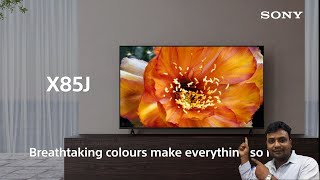 SONY X85J UNBOXING Google tv sony4k [upl. by Katsuyama294]