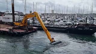 Jenkins Marine Ltd  Doreen Dorward and Split Hopper Barge Needles [upl. by Siramed]