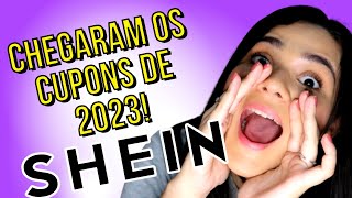 CUPOM SHEIN 2023  OS MELHORES CUPONS DO ANO [upl. by Armillda192]