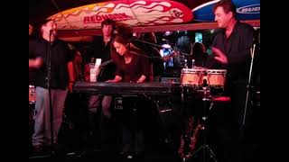 Sherri sits in on keyboard with Doug Allen Orrick Smith and Peter King at The Kraken [upl. by Wilterdink553]