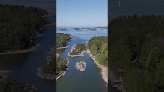 Finland Rauma finland rauma meri ocean nature travel relaxing music art drone song [upl. by Ecirtnahc439]