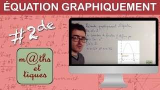 Résoudre graphiquement une équation  Seconde [upl. by Annayat]