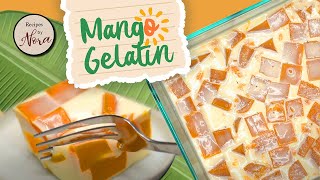 Mango Gelatin Recipe [upl. by Eduard]