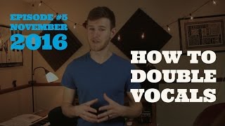 How to Double Vocals in Logic Pro X with NO PLUGINS [upl. by Bound]