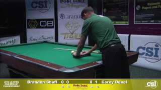 Match 8 Brandon Shuff vs Corey Deuel [upl. by Boothman229]