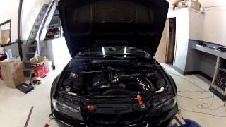 BMW E46 M3  Evolve CF Airbox Evolve AlphaN Tune Schrick Cams SGTSCZA Muffler Dyno [upl. by Nekcerb]