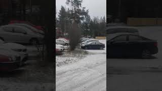 Winter in finland snow finland4k finland finlandtourism winter snowfall [upl. by Aicilev]