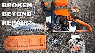 How To Repair A Stihl Chainsaw  Tear Down and Rebuild  Will It Start [upl. by Rhea530]