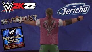 Chris Jericho  Sevendust Entrance  Forceable Entry WWE 2K22 [upl. by Hendren]