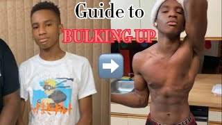 Skinny black boy explains how to BULK UP as a teenager💪 [upl. by Rhyner964]