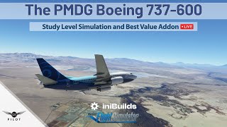 PMDG 737600 for Microsoft Flight Simulator  First Look [upl. by Iv639]