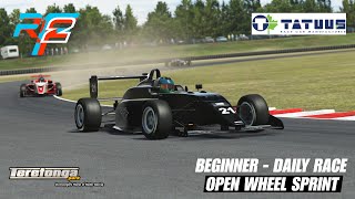 rFactor 2  Tatuus USF17  Teretonga Park Beginner  Radical Rookies 2211 [upl. by Melvyn]