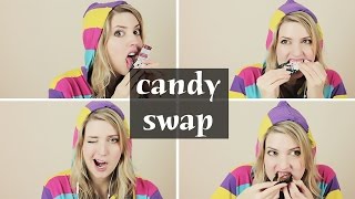 ASMR  Ill Take You to the Candy Swap Crinkly Unboxing [upl. by Helfant]