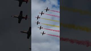 Spanisch AF preforming a Spanish flag at Airpower Zeltweg 2024 spanish [upl. by Matti369]