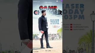 Game Changer teaser Update  Game changer  Ram charan shorts ramcharan gamechangerteaser [upl. by Sunny]